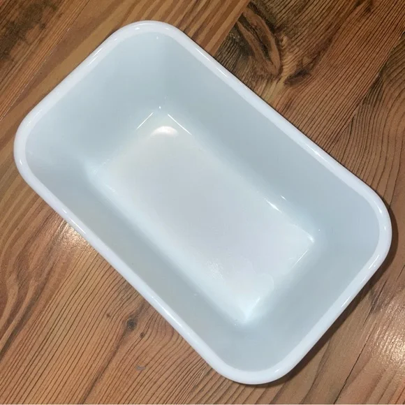 SOLD Pyrex Early American 0502 1 1/2 Pt Fridgie Fridge Rectangle Storage 502 - Picture 7 of 14